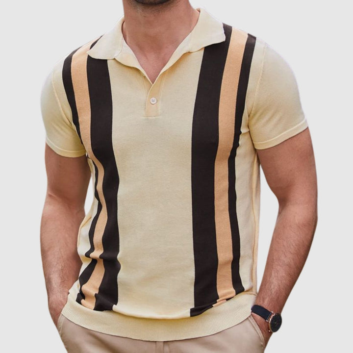 Alexandru | Dávid – Tricou cu detalii contrastante