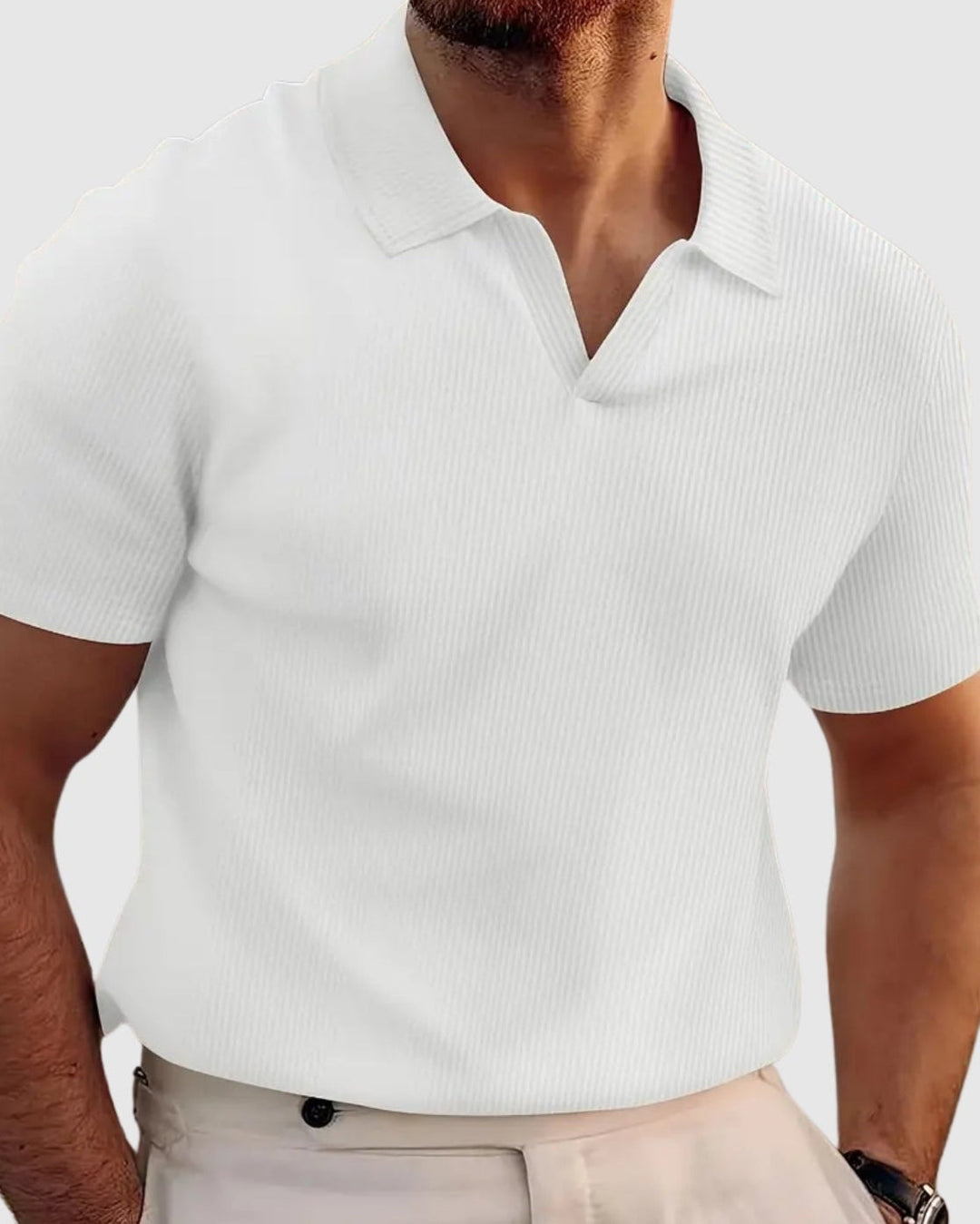 Horia | Sebestyén – Tricou cu guler în V