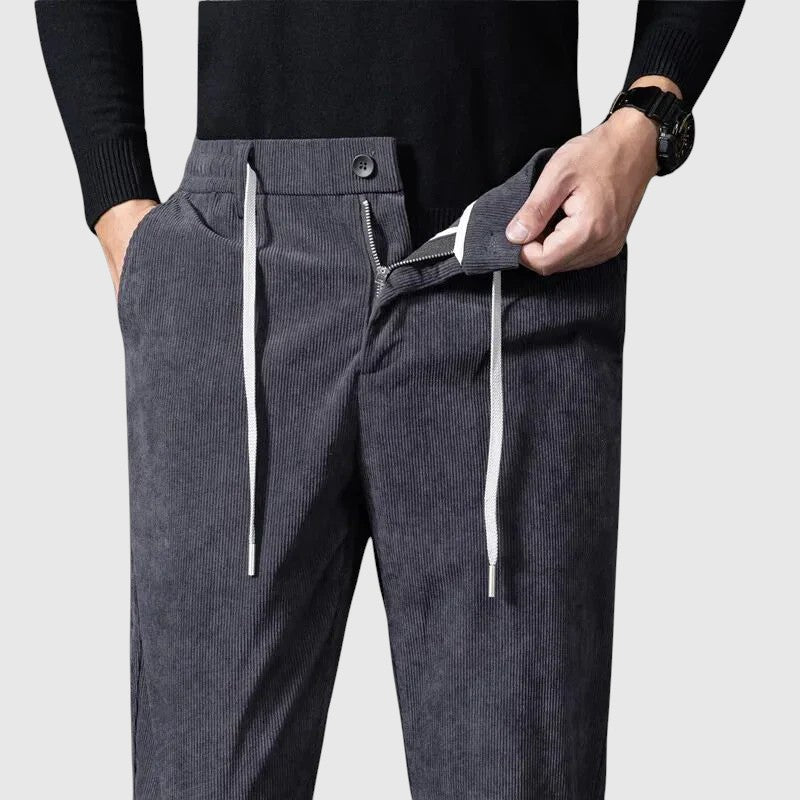 Liviu | Pantaloni din catifea