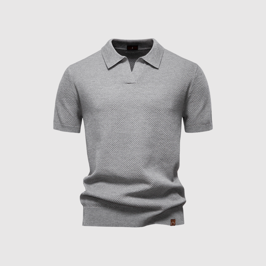 Elemér – Cămașă polo structurată pentru un stil elegant și confortabil