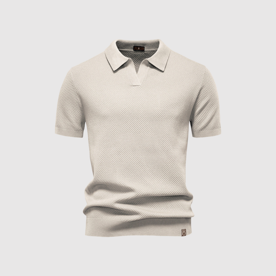 Elemér – Cămașă polo structurată pentru un stil elegant și confortabil
