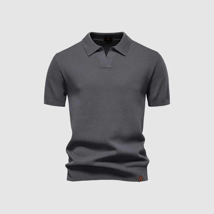Elemér – Cămașă polo structurată pentru un stil elegant și confortabil