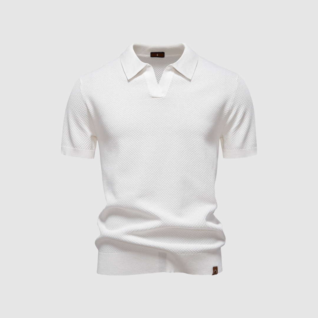Elemér – Cămașă polo structurată pentru un stil elegant și confortabil