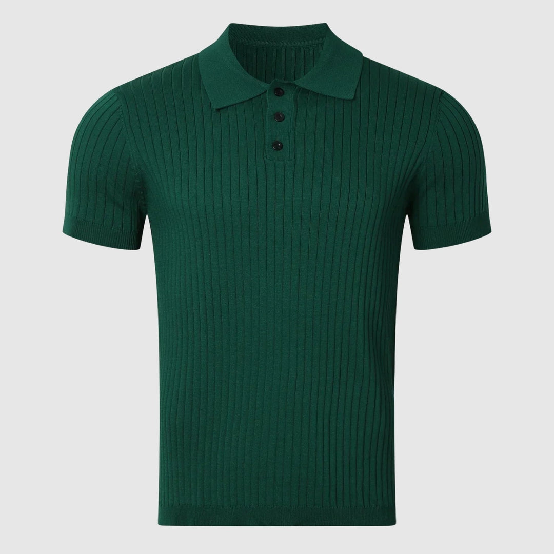 Gheorghe | Benedek – Tricou cu model de pește și nasture