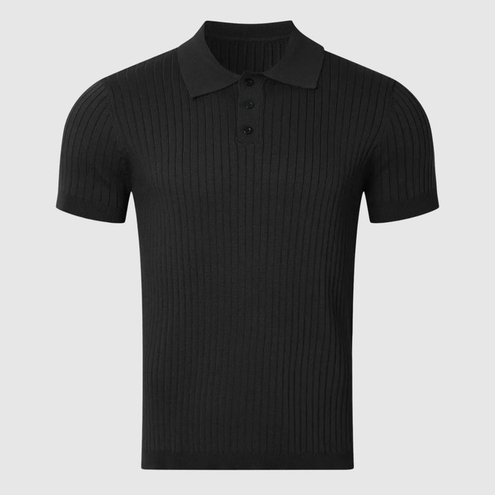 Gheorghe | Benedek – Tricou cu model de pește și nasture
