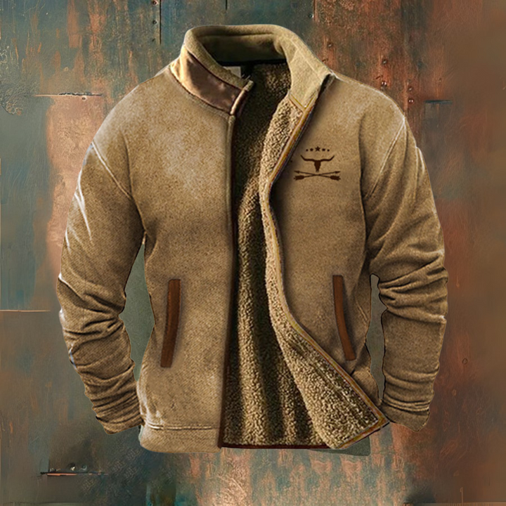 TimberFleece I Jachetă casual din fleece pentru bărbați