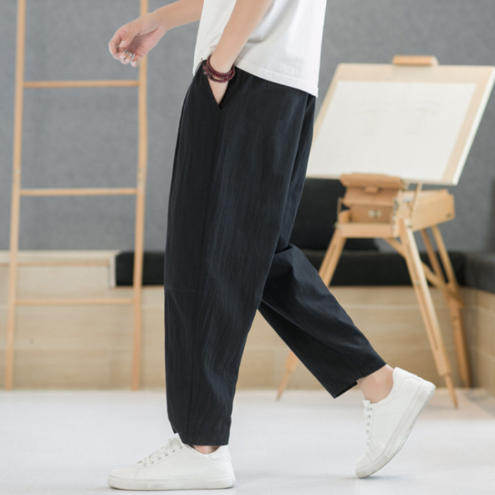 Marian | Pantaloni clasici din in
