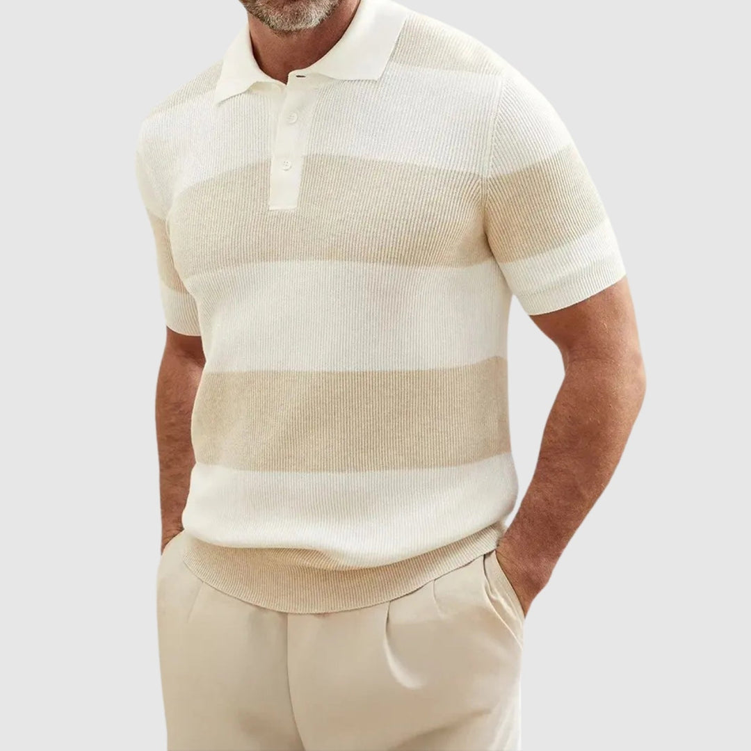 Mircea | Zalán – Tricou de pescuit cu dungi