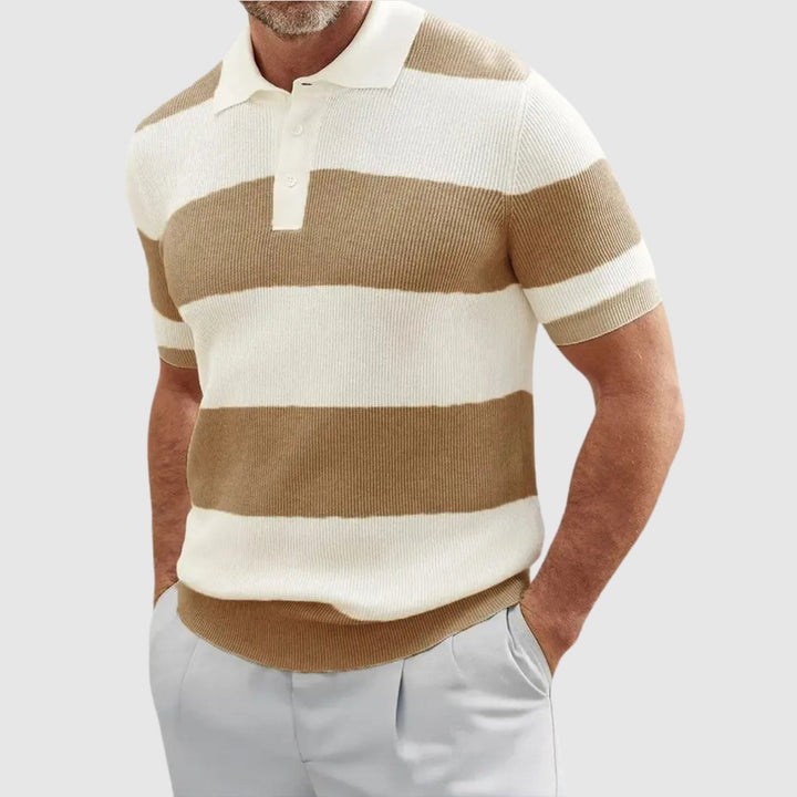 Mircea | Zalán – Tricou de pescuit cu dungi