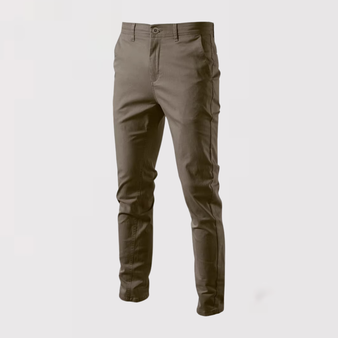 Silviu | Pantaloni chino din bumbac premium