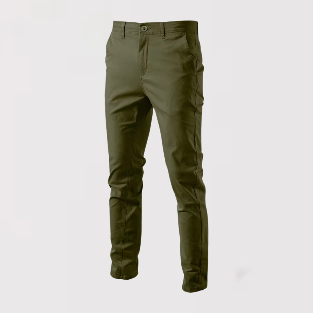 Silviu | Pantaloni chino din bumbac premium
