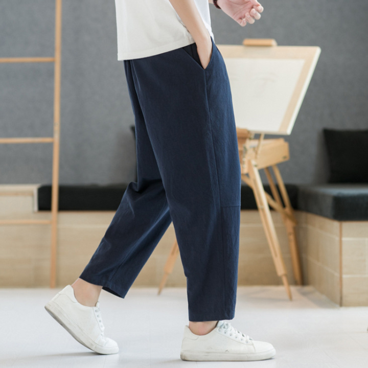 Marian | Pantaloni clasici din in