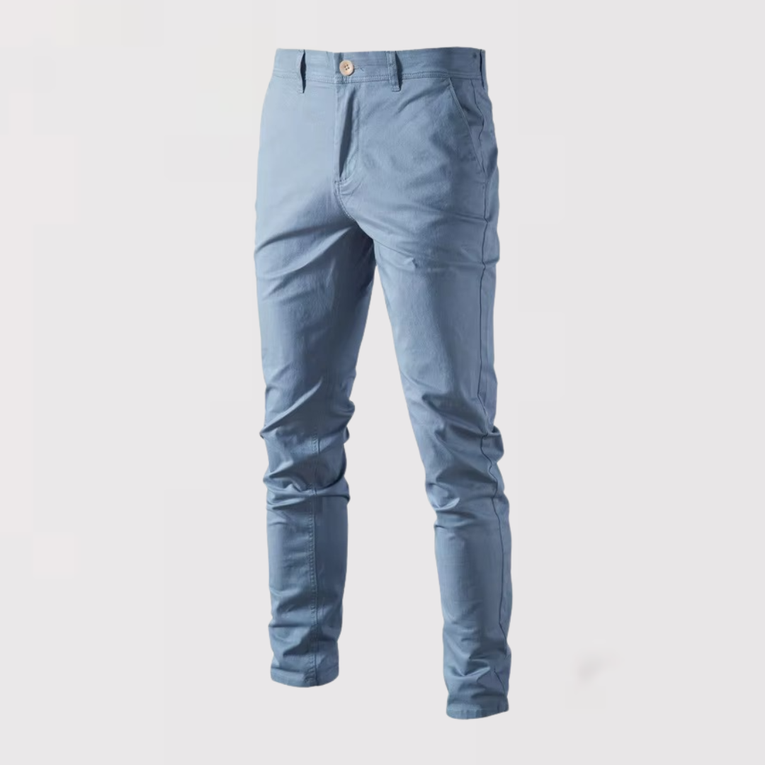 Silviu | Pantaloni chino din bumbac premium