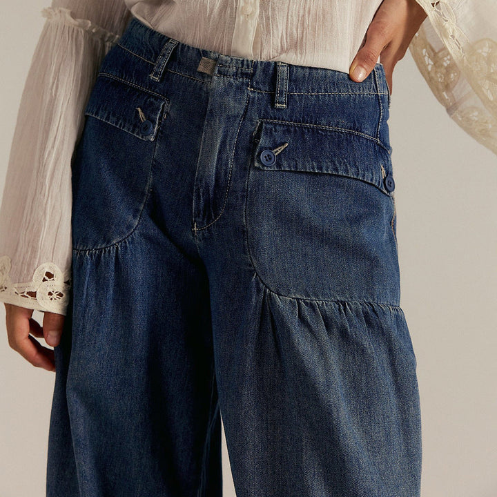 ORISELLE – JEANS ELEGANȚI ȘI FLUIDI
