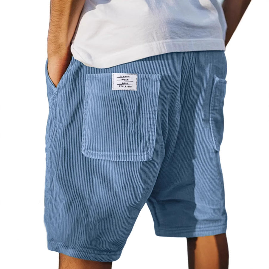 Bogdan | Pantaloni Scurți din Velur Chic