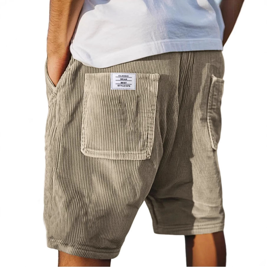 Bogdan | Pantaloni Scurți din Velur Chic