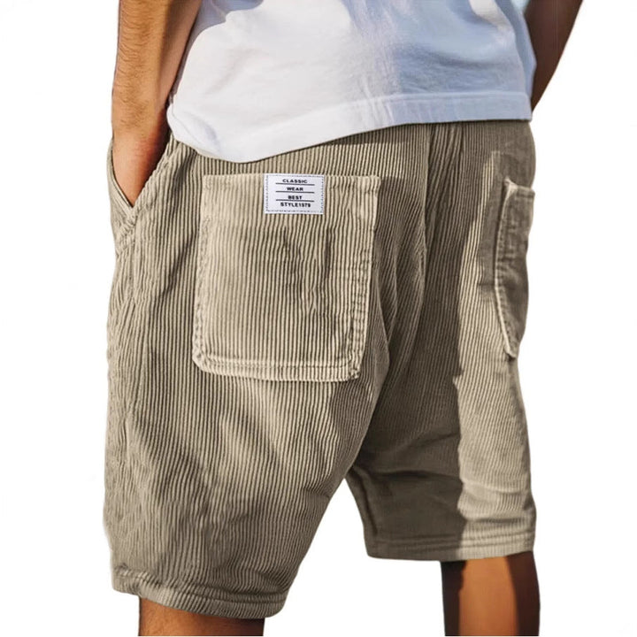 Bogdan | Pantaloni Scurți din Velur Chic