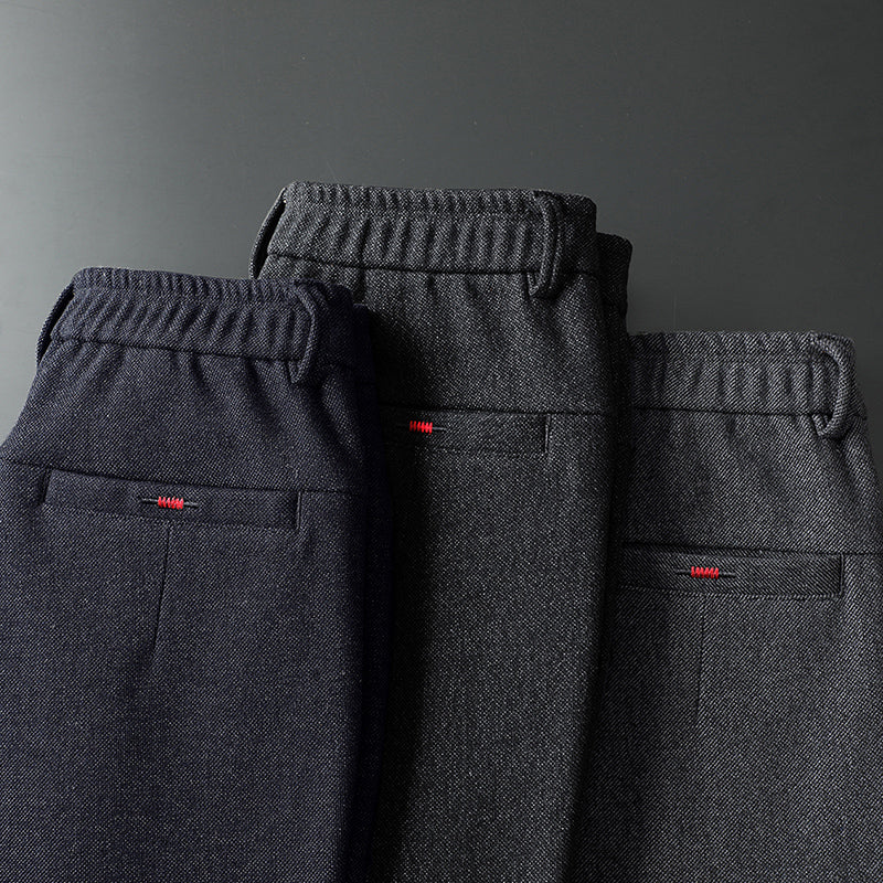 Stefan | Pantaloni clasici cu elastic în talie