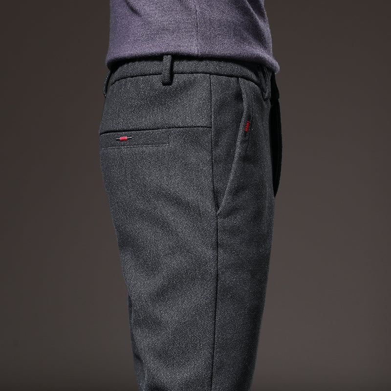 Stefan | Pantaloni clasici cu elastic în talie