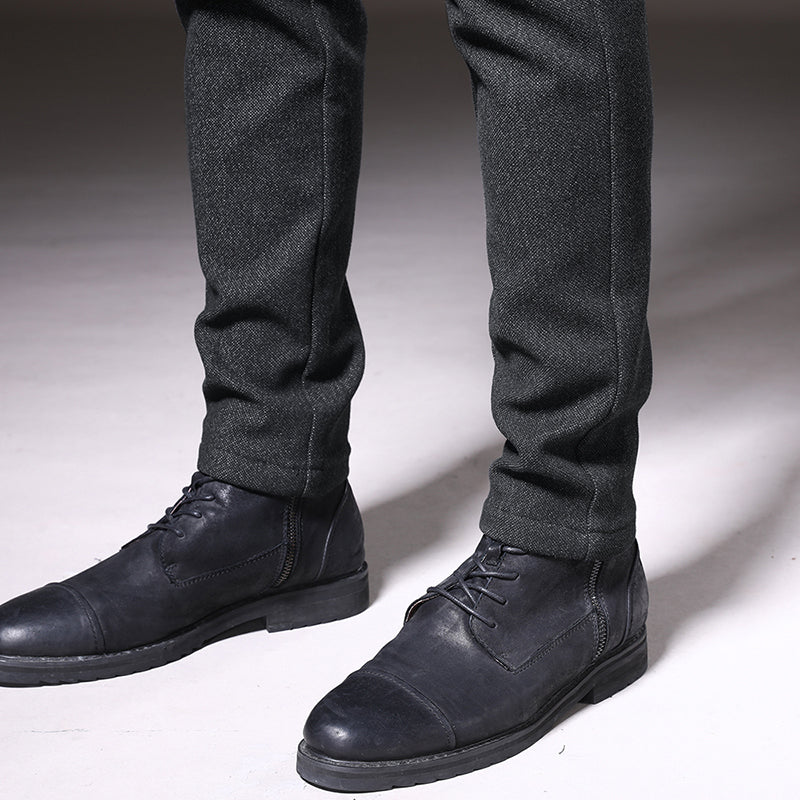 Teodor | Pantaloni clasici cu elastic în talie