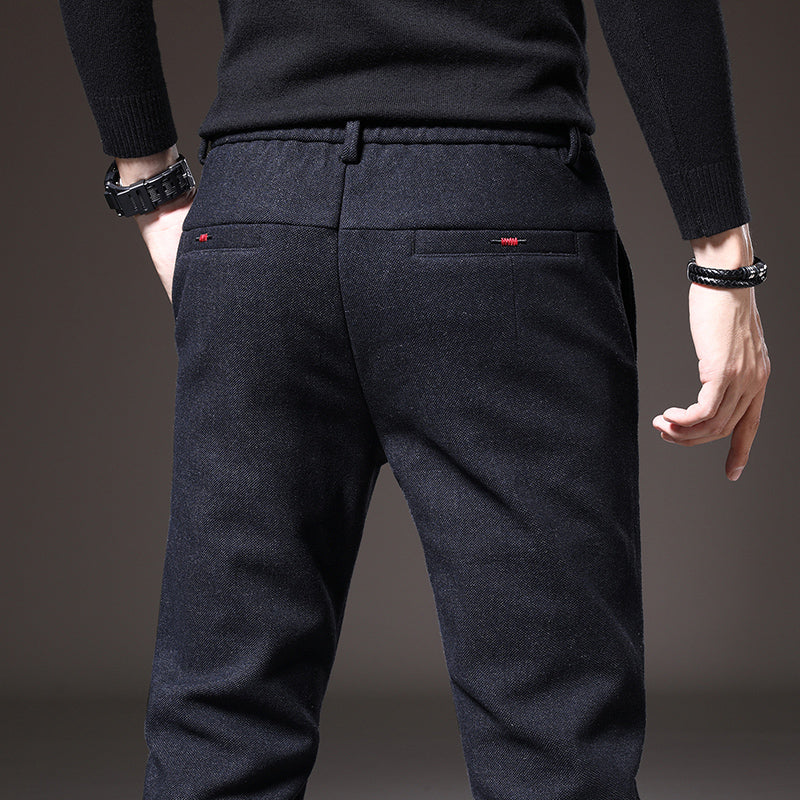 Stefan | Pantaloni clasici cu elastic în talie