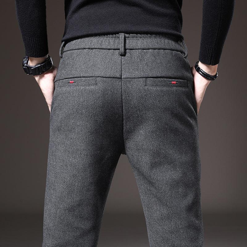 Stefan | Pantaloni clasici cu elastic în talie