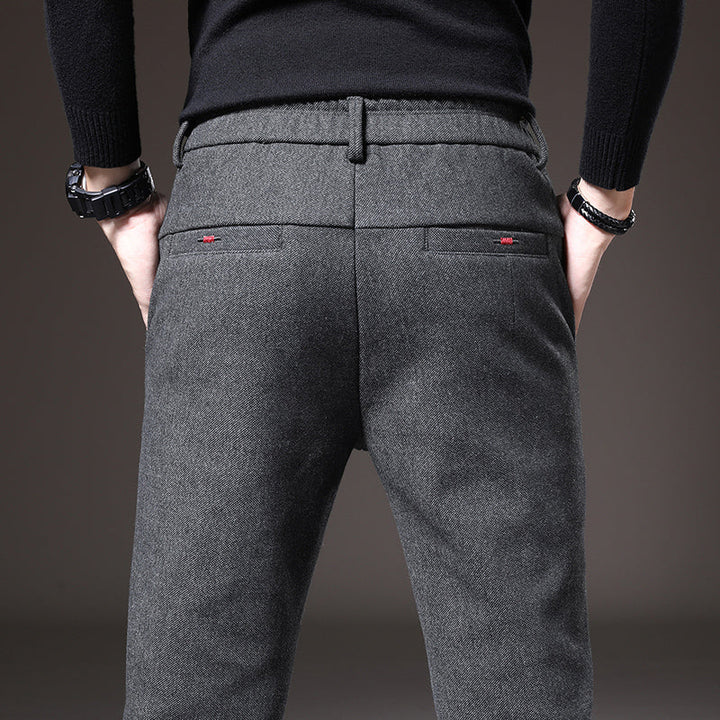 Stefan | Pantaloni clasici cu elastic în talie