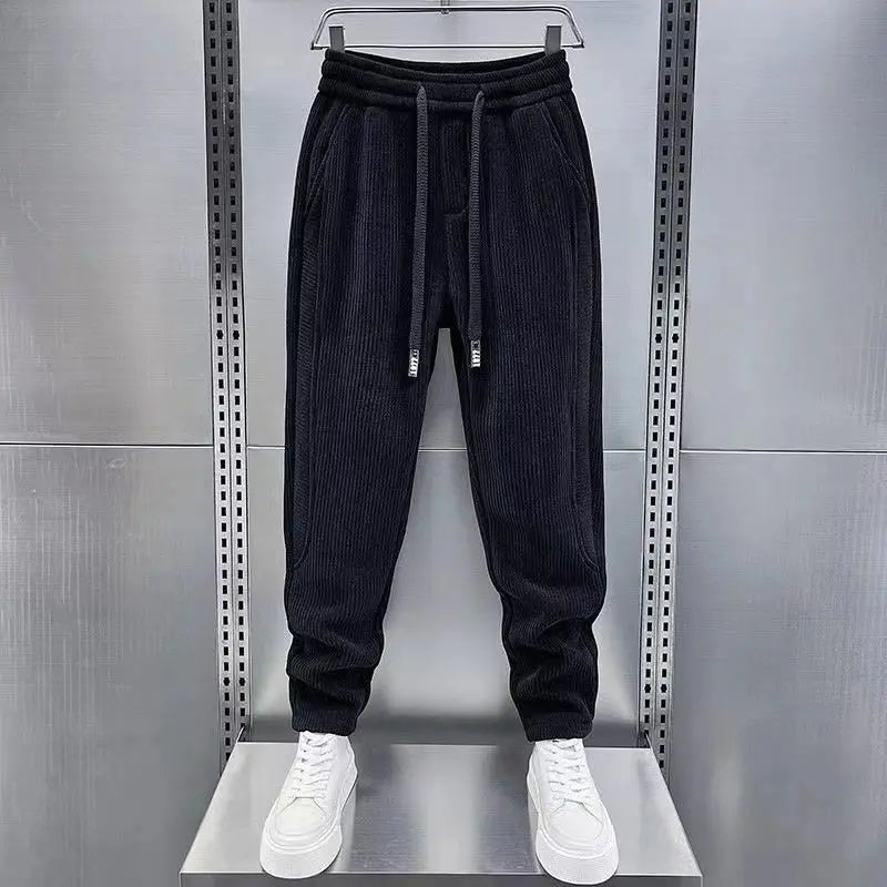 Dumitru | Asahi – Pantaloni jogger confortabili din fleece cord