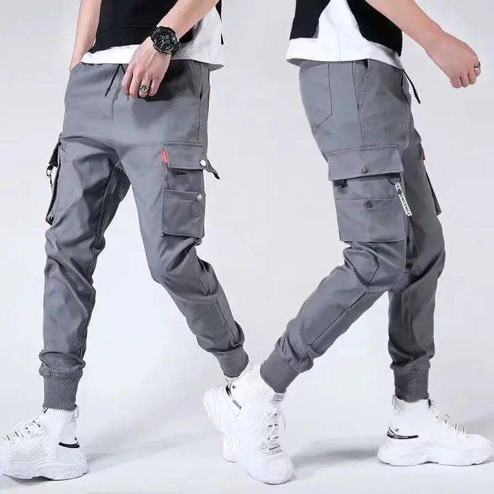 Cezar | Pantaloni casual tactici cu multiple buzunare