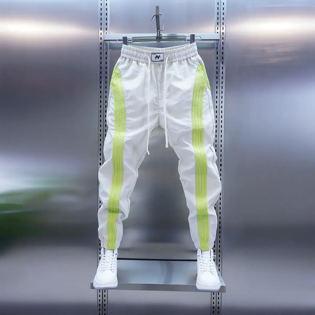 Robert | Pantaloni sport de lux cu dungi