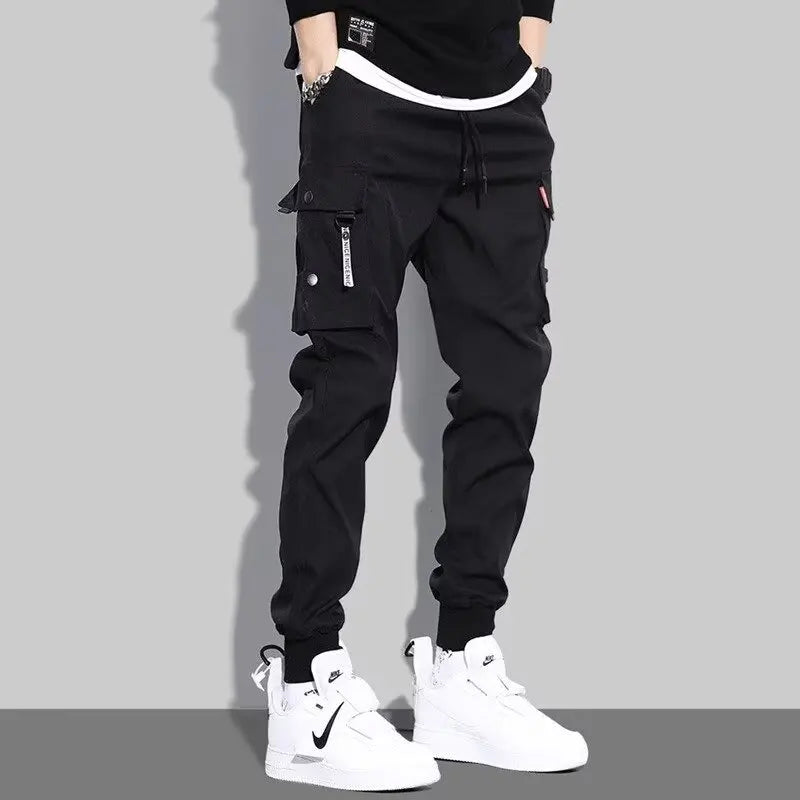 Cezar | Pantaloni casual tactici cu multiple buzunare