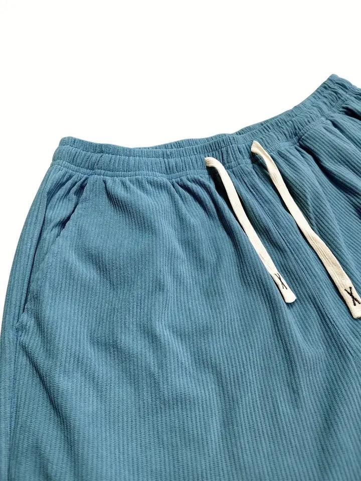 Emil | Pantaloni de Catifea Semisă