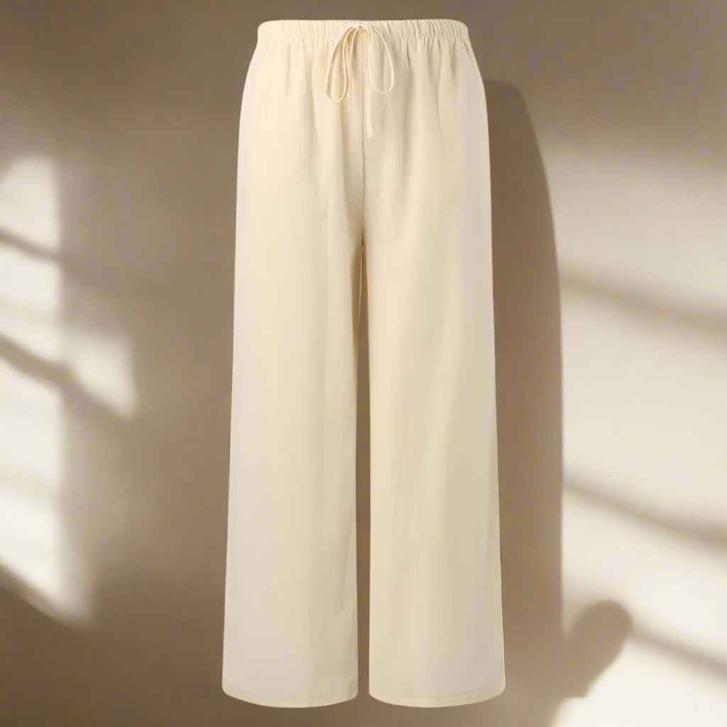 Liam | Pantaloni de Vară cu Picior Larg