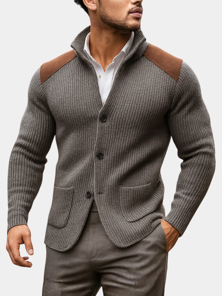ELIAS | BLAZER DIN TRICOT CU TEXTURĂ