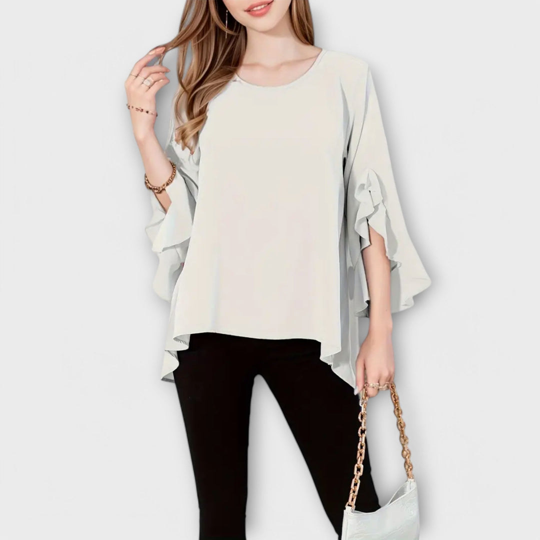 Aria - Bluza perfectă de primăvară cu decolteu rotund