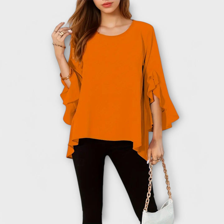 Aria - Bluza perfectă de primăvară cu decolteu rotund