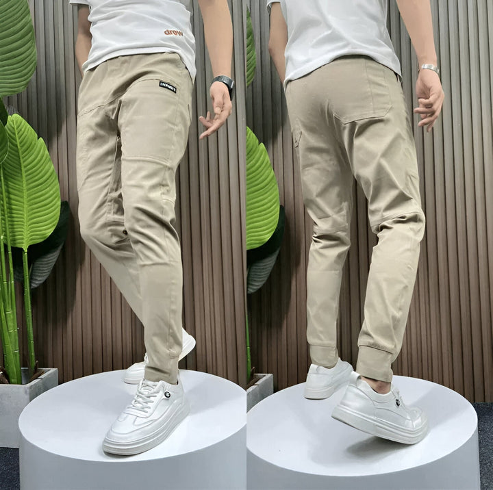 Razvan | Pantaloni cargo elastici premium