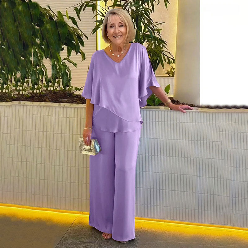 Andreea | Set elegant de 2 piese cu o siluetă fluidă
