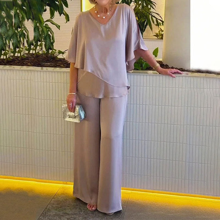 Andreea | Set elegant de 2 piese cu o siluetă fluidă