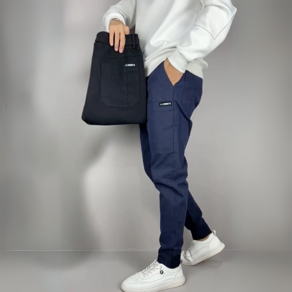 Razvan | Pantaloni cargo elastici premium
